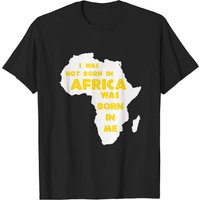 Je ne suis pas né en Afrique, l'Afrique est née en moi T-Shirt pour hommes — T-shirts pour hommes