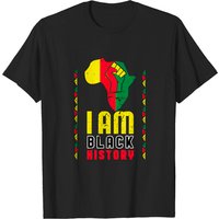 I Am Black History Equality T-Shirt for Men