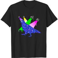 Pigeons Playing Ping Pong Moon Eyes Men's T-Shirt