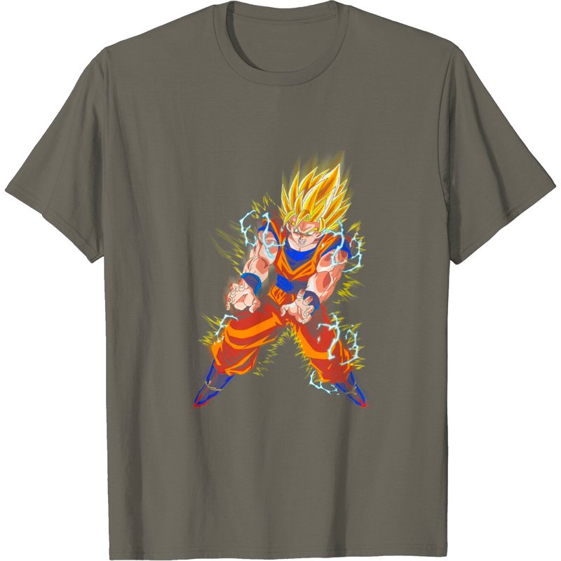 T-shirt Goku DBZ Super Saiyan 2 pour hommes — T-shirts pour hommes