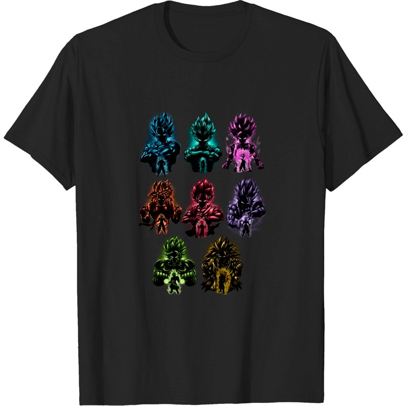T-shirt Dbz Set - Goku pour hommes — T-shirts pour hommes