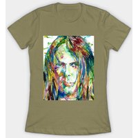 Neil Young Watercolor Portrait.2 - Men's T-Shirt