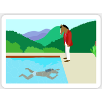 Minimal Horseman Bojack Sticker