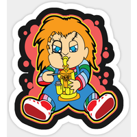 Chucky On Saturday Night - Chucky Sticker