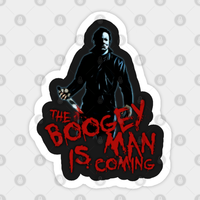 Le Boogey Man Arrive - Autocollant Michael Myers Halloween — Autocollants et stickers