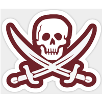 Mississippi Pirate - Mississippi State Sticker — Stickers & Decals