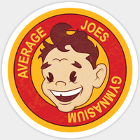 Autocollant Average Joes Gym