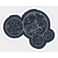 Doctor Who Gallifreyan - You Were Fantastic Sticker — Stickers & Decals