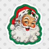 Vintage Santa Claus Sticker — Stickers & Decals