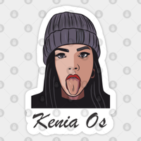 Autocollant Kenia Os - Design découpé personnalisé — Autocollants et stickers