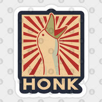Autocollant Honk - Oie
