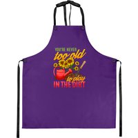 Gardening Plants Gardener Aprons for Home and Business Use — Kitchen Aprons
