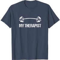 T-shirt Lifting Mon Thérapeute Design Humoristique pour Hommes