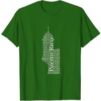 T-shirt Porto Rico El Moro pour hommes - Villes et villages fiers