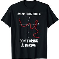 T-shirt Drink And Derive pour hommes Connaissez vos limites