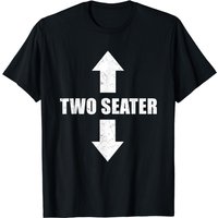 T-shirt Distressed Deux Places Blague de Papa pour Hommes