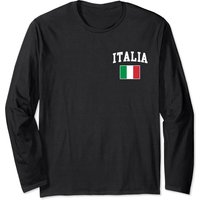 T-shirt à manches longues Bandera avec drapeau d'Italie