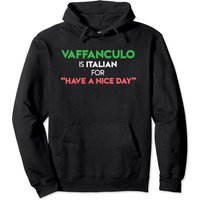 Hoodie Italien Bandera Vaffanculo - Expressions Humoristiques Unisexe — Sweats à capuche pour hommes