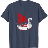 T-Shirt Denmark pour hommes en noir