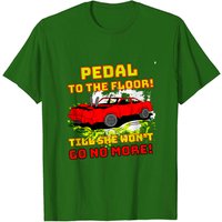 T-shirt pour hommes Demolition Derby Pedal To The Floor — T-shirts pour hommes