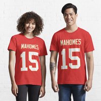 T-shirt essentiel Mahomes 15 Goat KC pour hommes
