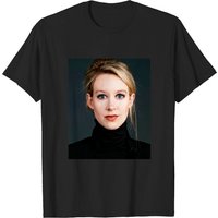T-shirt essentiel classique Elizabeth Holmes Theranos pour hommes