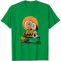 T-shirt Friends Gazing At The Moon pour hommes