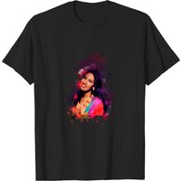 T-shirt pour hommes Selena Art Moderne en noir