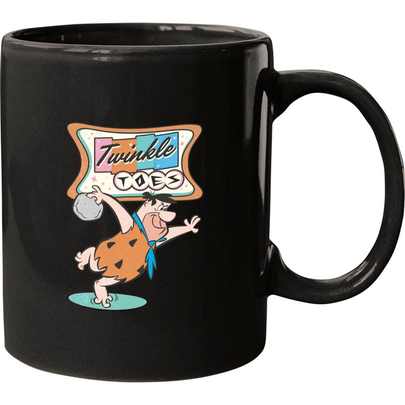 Flintstones Twinkle Toes Fred Flintstone Bowling Alley Mug — Mugs & Tumblers