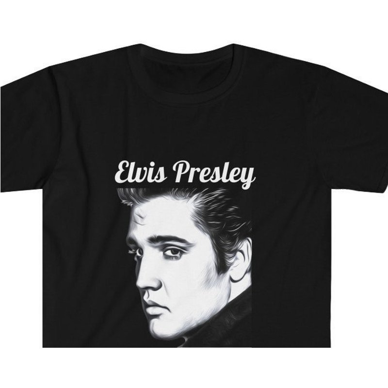 Elvis Presley T-shirt - Iconic Design for Men — Mens T Shirts