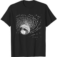 T-shirt Disco Ball pour hommes en noir