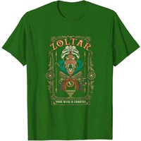 Zoltar Men's Black T-Shirt - Glimpse Into Your Future