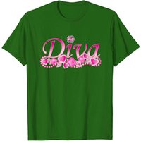 Diva Bling T Shirt for Men - Black