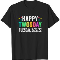 T-Shirt Happy Twosday 2022 pour hommes - 2 février 2022 — T-shirts pour hommes