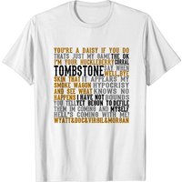 T-Shirt Citations du Film Tombstone pour Hommes — T-shirts pour hommes