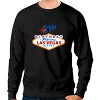 Sweatshirt Souvenir 21e Anniversaire à Las Vegas