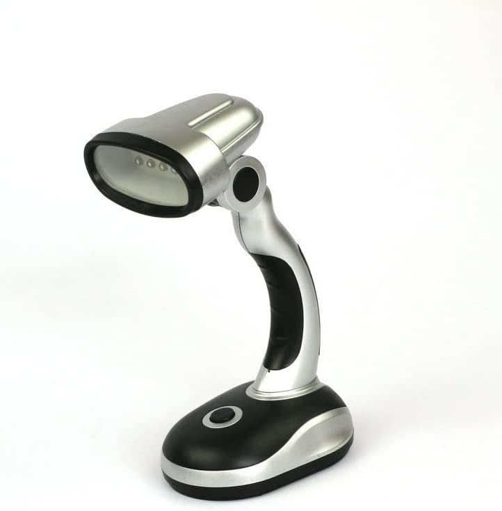 Ragyzity LED Desk Lamp - 12 Bulb Portable Battery Powered Light — Led Desk Lamp