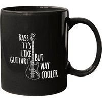 Mug Bass Player Bass C'est Comme Une Guitare Mais Plus Cool — Tasses et gobelets
