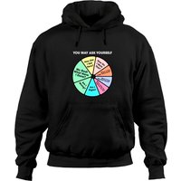 You May Ask Yourself - Once In A Lifetime Pie Chart - Hoodie Talking Heads — Sweats à capuche pour hommes