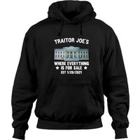 Hoodie Unisexe Noir Traitor Joe's — Sweats à capuche pour hommes