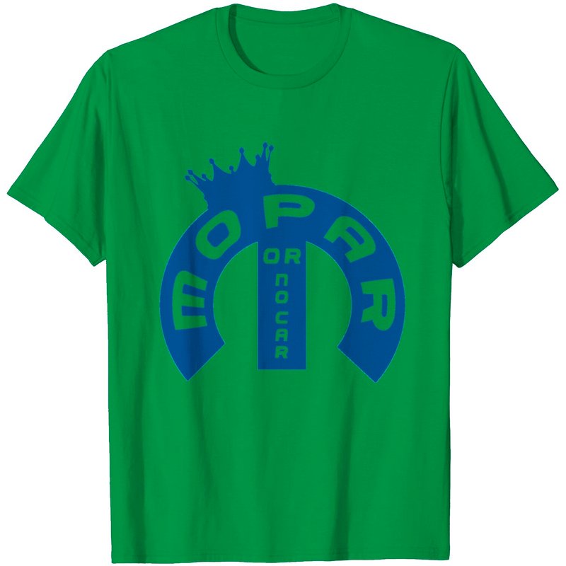 Mopar Or No Car Decal T-Shirt for Men