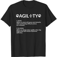 Funny Agility Dog Training T-Shirt for Men — Mens T Shirts