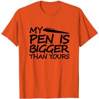 T-shirt My Pen Is Bigger pour hommes — T-shirts pour hommes