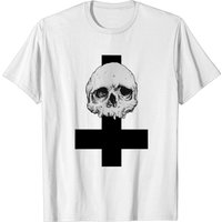 Inverted Cross Skull T-Shirt for Men