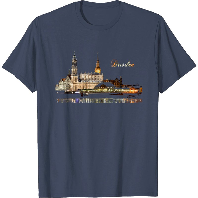 Dresden T Shirt for Men in Black — Mens T Shirts