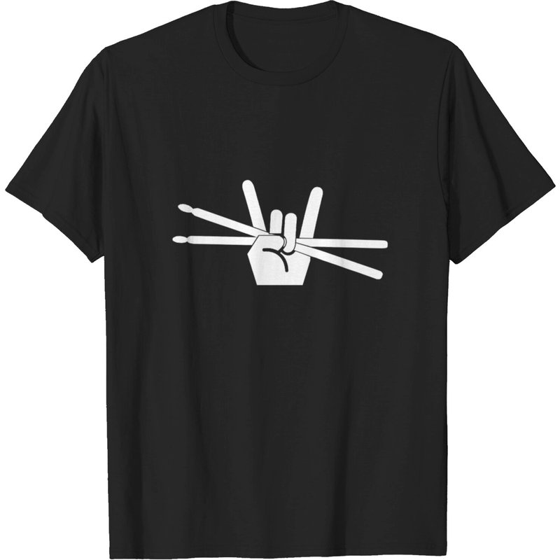 T-shirt Drummer Drums Drumming Drumsticks pour hommes