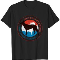 T-Shirt pour hommes avec chien berger néerlandais