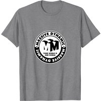 T-Shirt pour Hommes Massive Dynamic en Noir