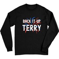 T-shirt à manches longues Back It Up Terry pour hommes et femmes