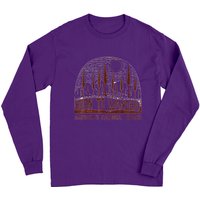 T-shirt à manches longues Born To Wander parcs nationaux d'Amérique — T-shirts pour hommes